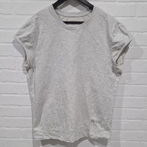 A/X Armani Exchange Light Gray Short Sleeve Sweatshirt
